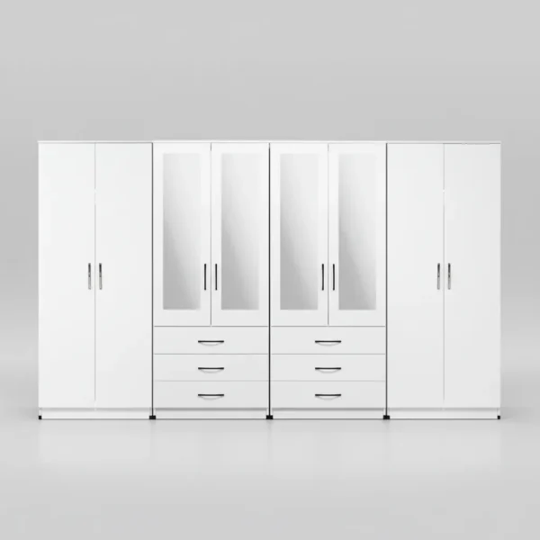 4-HALF MIRROR WITH 6-BOTTOM DRAWERS - Image 2