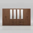 4-HALF MIRROR WITH 6-BOTTOM DRAWERS