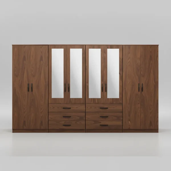 4-HALF MIRROR WITH 6-BOTTOM DRAWERS - Image 3