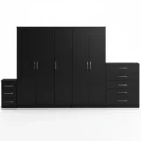 5 DOOR WARDROBE SET (Assembled)