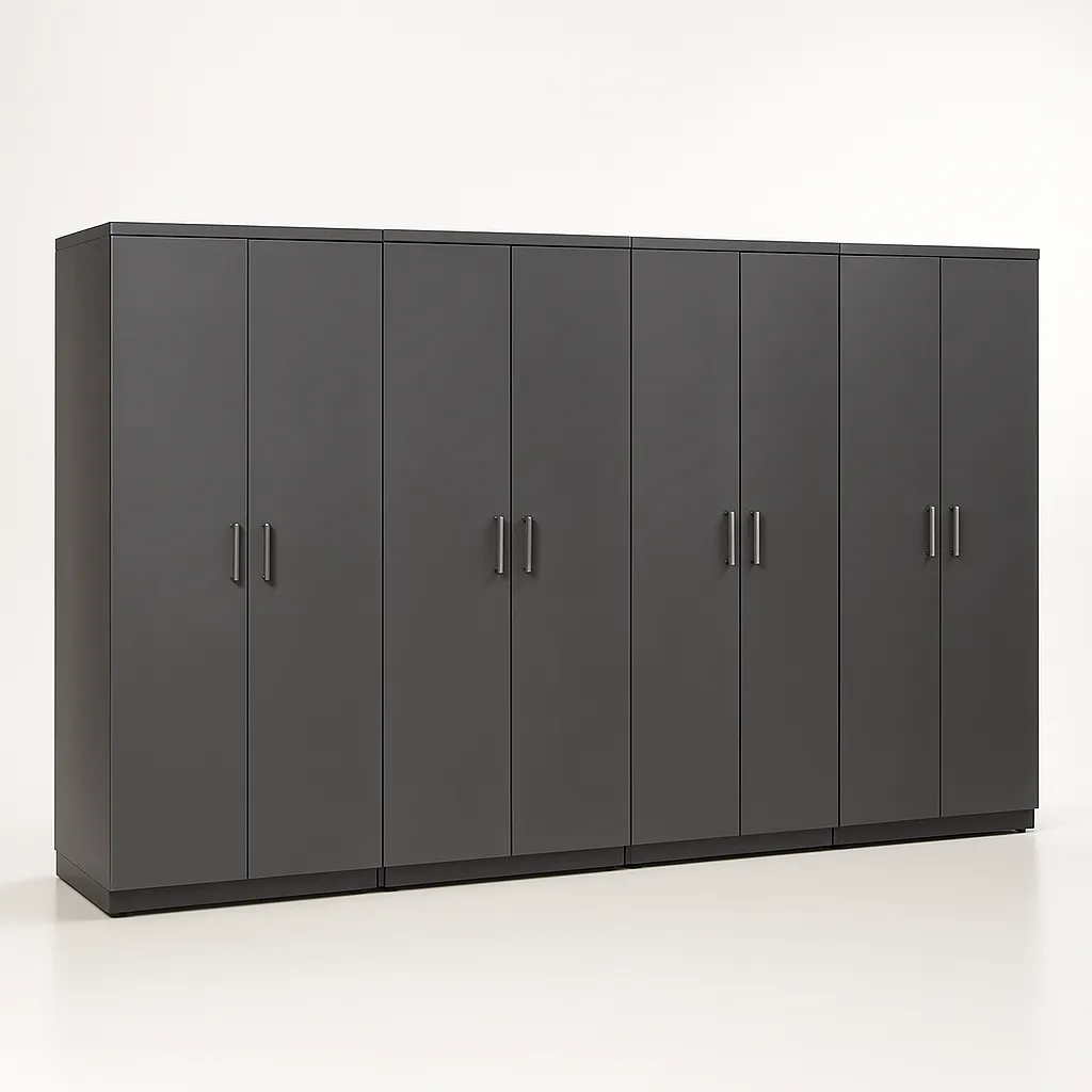 8 DOOR WARDROBE SET (Assembled) - Image 5