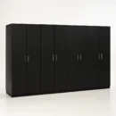 8 DOOR WARDROBE SET (Assembled)