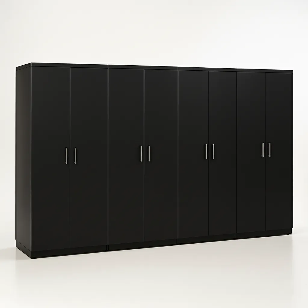 8 DOOR WARDROBE SET (Assembled) - Image 4