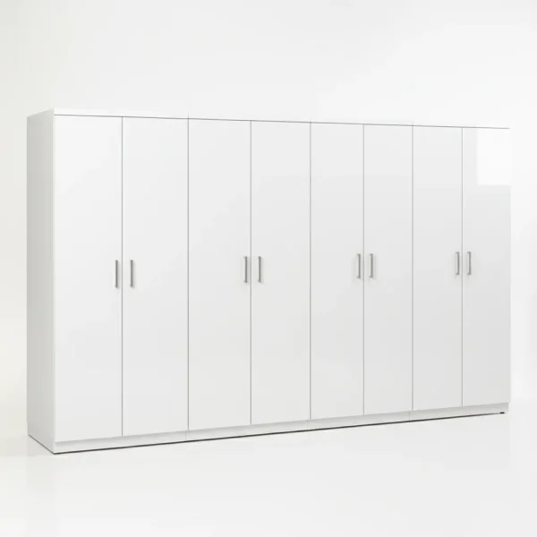 8 DOOR WARDROBE SET (Assembled) - Image 3